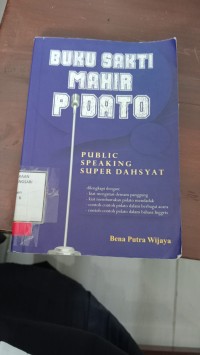 Buku Sakti Mahir Pidato
