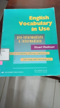 Image of English Vocabulary in use