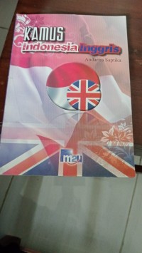 Kamus Indonesia Inggris