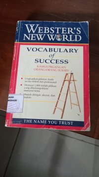 Webster's New World : Vocabulary of Success